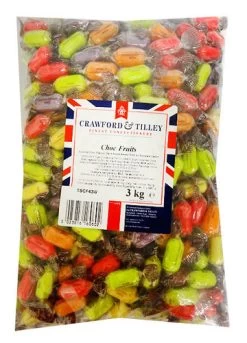 Tilleys Choc Fruits Wrapped (3kg Bag)