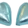 Chocolate Gems - Chocolate Hearts - Ice Blue Foil (500g Bag / Approx 60 Pieces) -Candy Promotion Store chocolate gems chocolate hearts ice blue 69449.1369890371