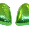 Chocolate Gems - Chocolate Hearts - Lime Green Foil (500g Bag / Approx 60 Pieces) -Candy Promotion Store chocolate gems chocolate hearts lime green 05973.1369890786