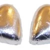 Chocolate Gems - Chocolate Hearts - Silver Foil (500g Bag / Approx 60 Pieces) 2 Chocolate Gems - Chocolate Hearts - Silver Foil (500g Bag / Approx 60 Pieces) -Candy Promotion Store chocolate gems chocolate hearts silver 96230.1369893594