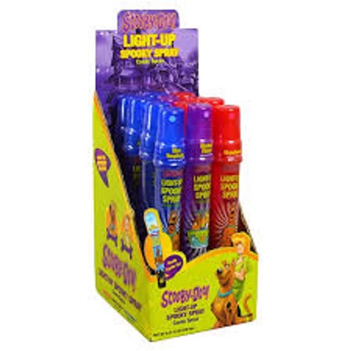 Scooby Light Up Spray( 12 X 20ml In A Display Box) 3 Scooby Light Up Spray( 12 X 20ml In A Display Box)