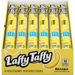 Laffy Taffy - Banana (24 X 23g Ropes)