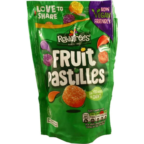 Rowntrees - Fruit Pastilles Pouch (143g) 3 Rowntrees - Fruit Pastilles Pouch (143g)