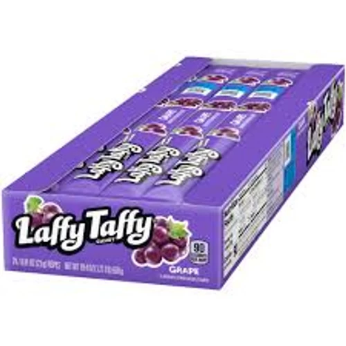 Laffy Taffy - Grape (24 X 23g Ropes) 3 Laffy Taffy - Grape (24 X 23g Ropes)
