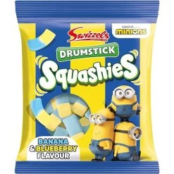 Swizzels Drumstick Squashies - Minions (140g X 10 Bags)