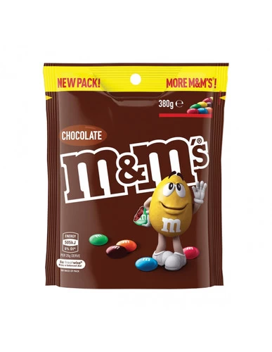 M&M Milk Chocolate (12 X 380g Bags) 3 M&M Milk Chocolate (12 X 380g Bags)