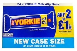 Nestle Yorkie Bar (46g Bar X 24pc Box) -Candy Promotion Store nestle yorkie bar 46g bar x 24pc box 33326.1568017541