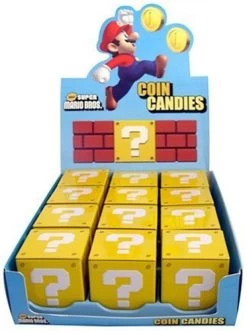 Super Mario Coin Candies (12 X 34g Tin)