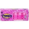 Peeps Marshmallow Pink Chicks (5 X 8.4g In A Box) -Candy Promotion Store peeps pink 08891.1714089820