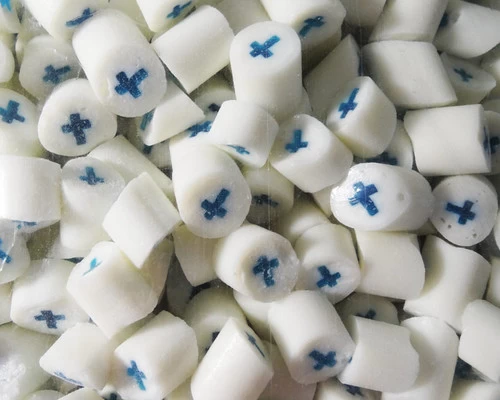 Rock Candy - White And Blue - Cross Center (1kg Bag) 5 Rock Candy - White And Blue - Cross Center (1kg Bag) - Image 3