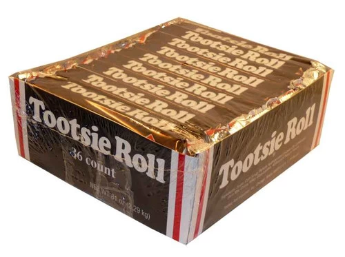 Tootsie Roll (36 X 62g Bars In A Display) 3 Tootsie Roll (36 X 62g Bars In A Display)